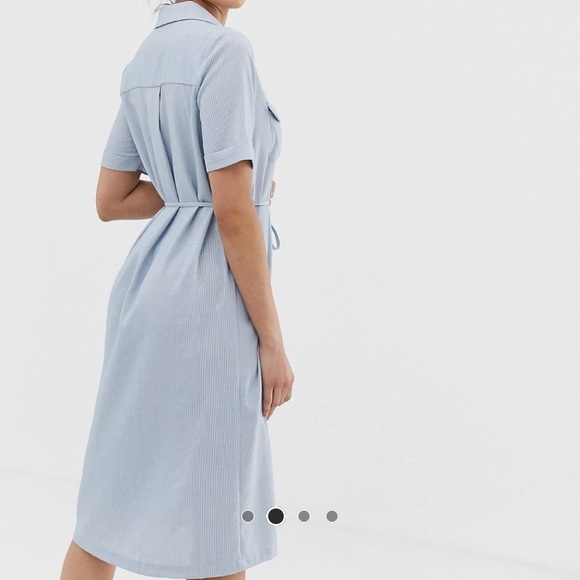 Emory Park shirt midi dress with lapel collar - Picture 2 of 4
